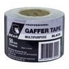Bear 50mm x 10m Black Multipurpose Gaffer Tape - Black 10m