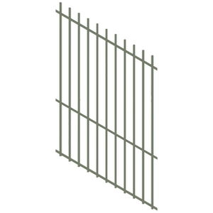 ProtectorAl 350 - 1200 x 1800mm Pale Eucalypt Raked 16-30º Batten Pool Fence Panel