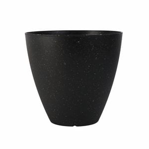 Northcote Pottery 37cm Black Terrazzo Look Self Watering Pot