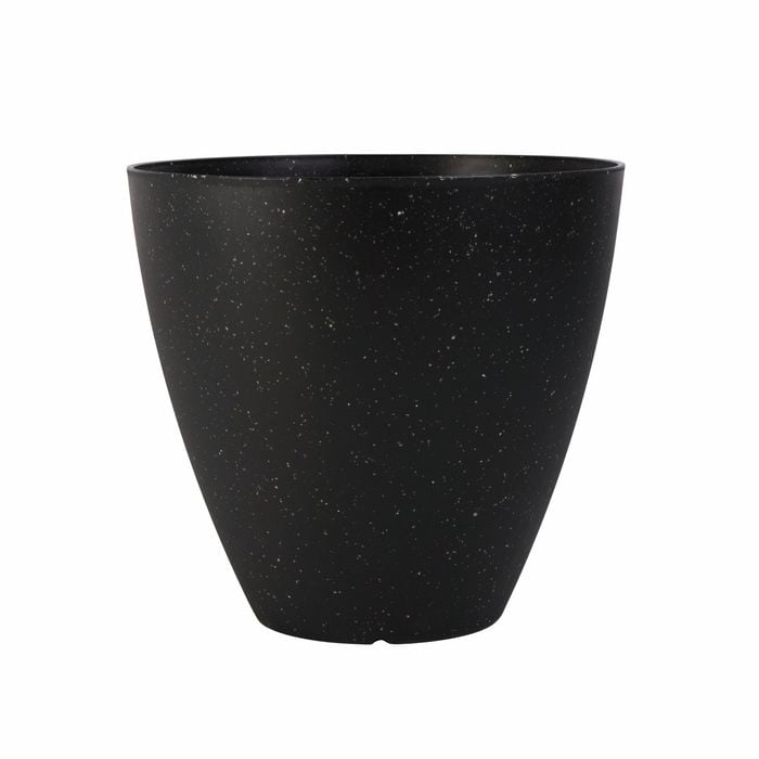 Northcote Pottery 37cm Black Terrazzo Look Self Watering Pot