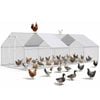 Advwin 300x600x196cm Large Chicken Coop Walk In Run Cage Rabbit Hutch