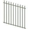 ProtectorAl 0350-1200W x 1200H Pale Eucalypt Batten Pool Fence Panel Raked Up to 15º