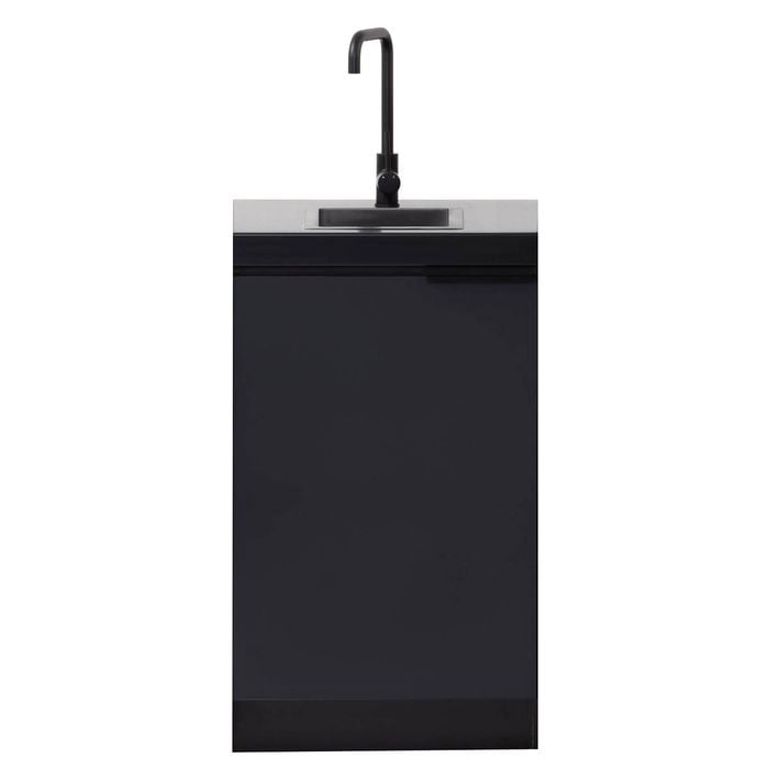 AlfrescoPlus 550mm Black Onyx Single Sink Module
