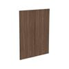 Kaboodle 900mm Walnut Modern Medium Pantry Doors - 2 Pack