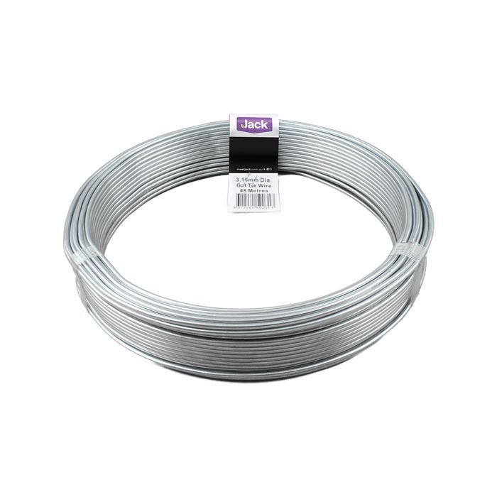 Jack 3.15mm x 48m 3kg Galvanised Tie Wire
