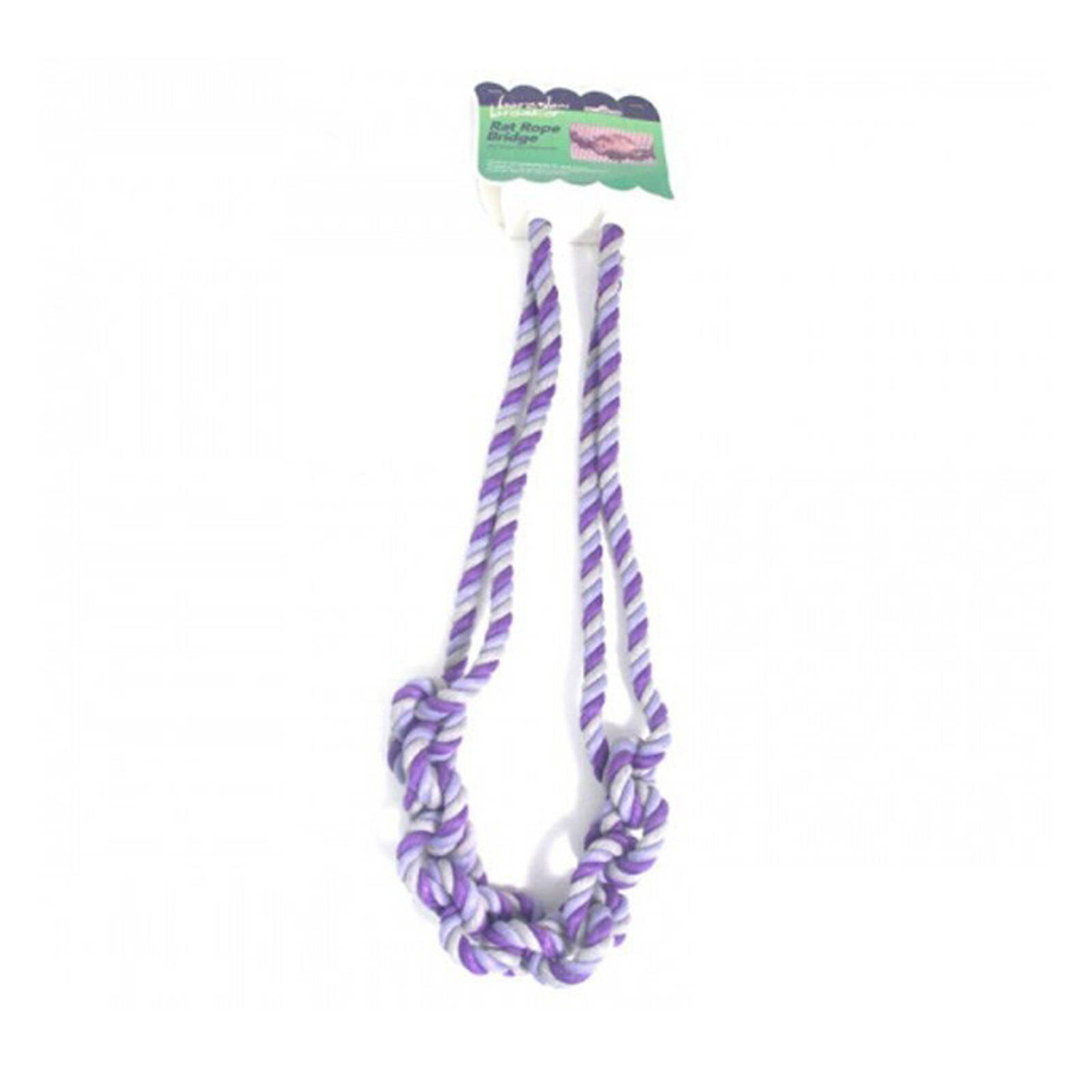 Rosewood Cargo Net Rat/Hamster/Ferret Pet Acrobat Activity Rope Bridge ...