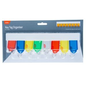 Taskmaster Key Tag Organiser - 8 Pack