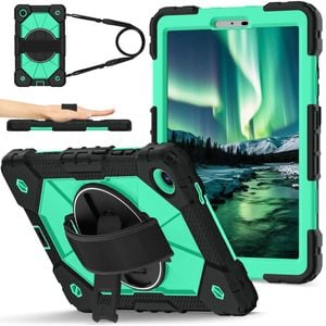 For Lenovo One 8.7" (2025) & Tab K9 TB305FU Rugged Stand Hard Case Shockproof Cover Strap