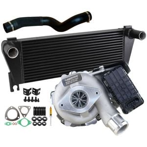 Upgrade Billet Turbo Charger With 70mm Intercooler & Hose For Mazda Bt50 2.2l 2011 Onwards