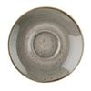 Churchill Cappuccino Saucers Stonecast Round Peppercorn Grey 185mm