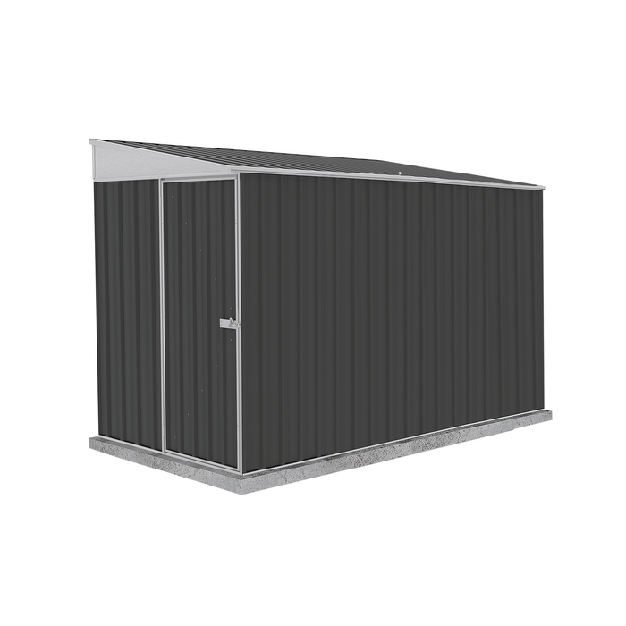 Absco Sheds 1.52 x 3.0 x 2.06m Monument Narrow Single Door Garden Shed