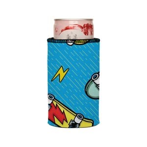 Stubbyz Old School Skateboards Stubby Cooler Slim