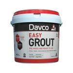 Davco 2L Bright White Pre-Mixed Easy Grout - Bright White