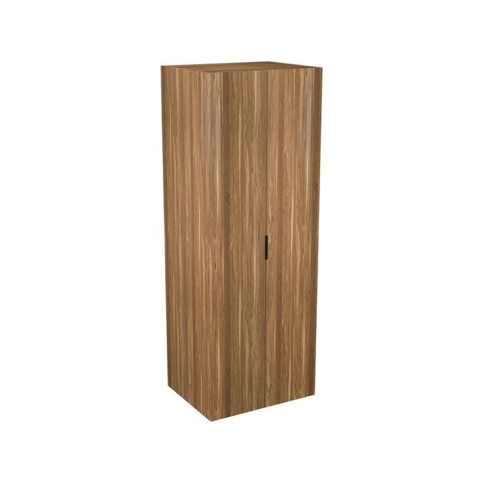 Lugna 2048 x 750 x 580mm Cove Hangrail 4 Shelves Double Door Cabinet