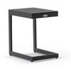 Santorini Outdoor Aluminium Slide Under Side Table Charcoal