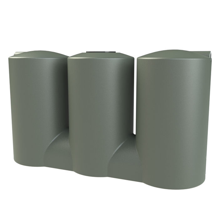 Melro Tanks 3000L Rivergum Slimline 3007 Squat Poly Water Tank