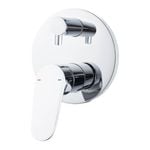 Mondella 35mm Chrome Cadenza Lever Handle Diverter Shower Mixer
