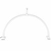 Emitto Nail Light Half Moon Desk Lamp Dimmable Salon Lash Phone Clip White