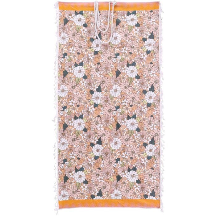 LVD Kids/Children Microfibre Beach Towel In Bag Quick-Drying 70x140cm Roxy