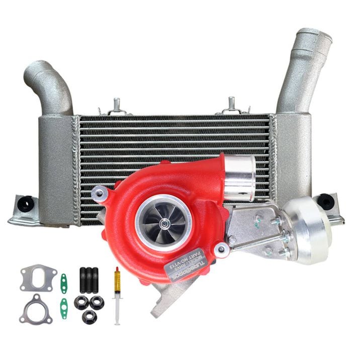 Gen1 High Flow Vt13 Turbo Charger With 64mm Intercooler For Mitsubishi Pajero 4m41 3.2l