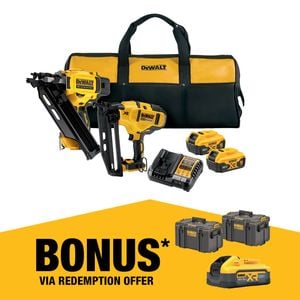 DeWALT 18V XR 2 Piece Nailer Kit DCK246P2-XE