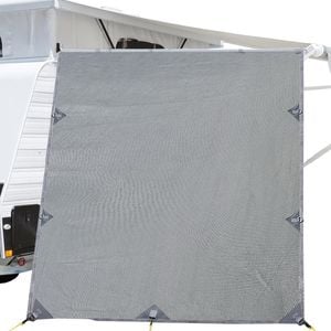 Caravan Privacy Screens Roll Out Awning 2.1x1.8M Sun Shade Pop Top End Wall Side