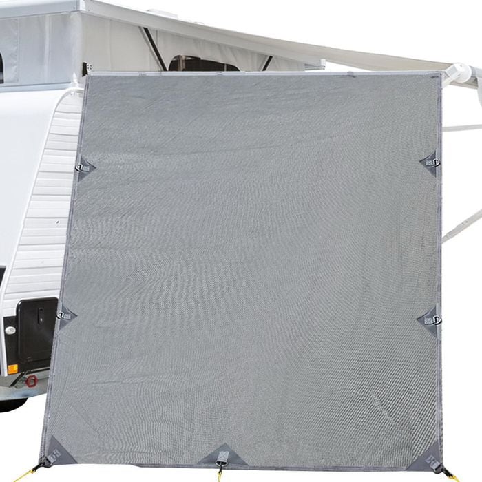 Caravan Privacy Screens Roll Out Awning 2.1x1.8M Sun Shade Pop Top End Wall Side
