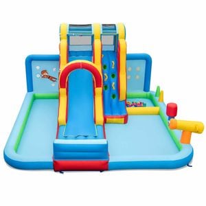Costway Inflatable Water Park Kid Jumping Castle Bouncy Bouncer No Blower