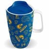 West Coast Eagles AFL Ceramic Travel Coffee Mug Cup With Handle