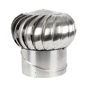 CSR Bradford WindMaster 300mm Natural Roof Vent - Mill Silver