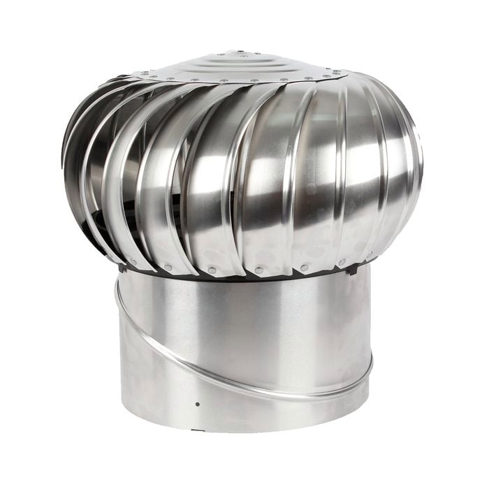 CSR Bradford WindMaster 300mm Natural Roof Vent - Mill Silver