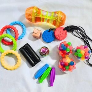 Emotional Regulation Fidget Kit - Large 16 piece Classroom Set - The Sensory Specialist