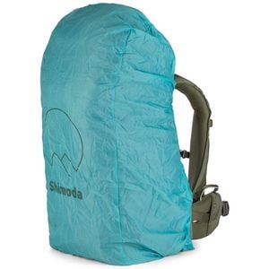 Shimoda Rain Cover for 70L Backpacks Waterproof Tripod Friendly Nile Blue