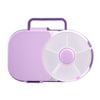 GoBe 2-in-1 Lunchbox Food Storage Container 27.95x21.6x5.7cm Purple 2y+