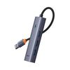 Baseus Flite 5-in-1 USB-C HDMI Hub with 4 USB-A Ports Grey