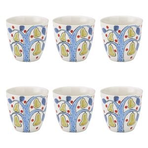 6PK Ecology Stoneware w/ Gloss Glaze Joie Cuddle Mug 280ml Multi-Coloured