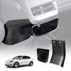 Rear Air Vent Storage Box with Removable Kick Panel for Tesla Model Y 2022-2025 Stylish Organizer