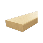 138 x 42mm 4.8m H3 LOSP Treated & Pre-Oiled Clear PR4 Laminated Pine Handrail