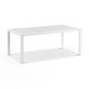 Alpine Outdoor 1.85M Aluminium And Ceramic Rectangle Dining Table