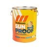 Taubmans 10L White Low Sheen Sunproof Exterior Paint