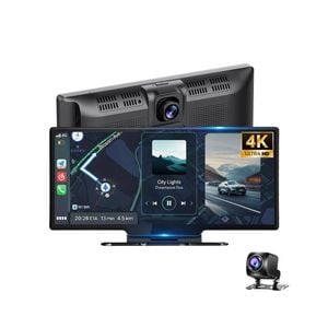BDI 4K Dash Cam with Wireless Carplay & Android Auto – GPS WiFi 170°