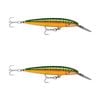 2x Rapala 18cm Countdown Magnum Sinking Trolling Fishing Lures - Grn Mackerel