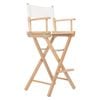 La Bella Folding Tall Chair Bench WOOD HUMOR Movie Director 76cm