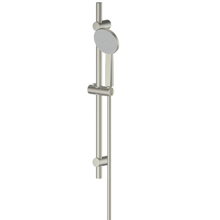 Greens Brushed Nickel Penny Rail Shower with Rainboost® Technology