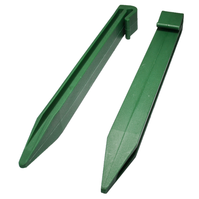 Icon Plastics 280 x 25mm Green Garden Edge Multi Peg