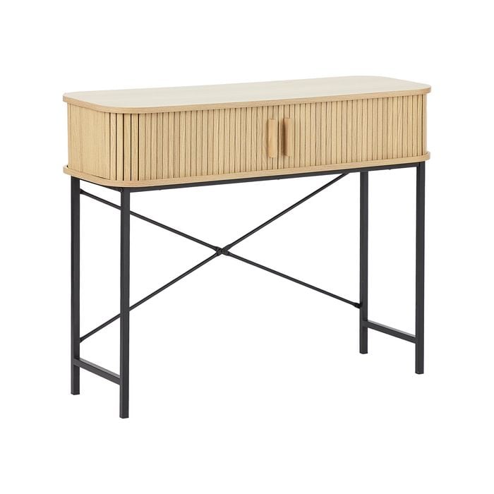 Cooper & Co. Haven Sliding Door 100cm Console Table Natural