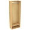 Lugna 2048 x 750 x 380mm Sand Single Hanging Storage Cabinet