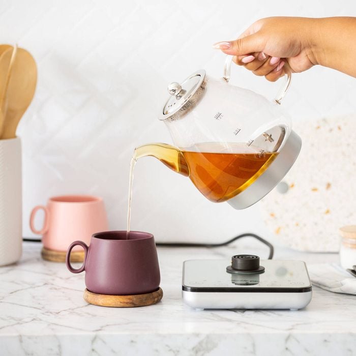 Healthy Choice Digital Glass Kettle w/ Electric Tea Pot