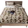 Anycozy Throw Blanket 160×200cm Cow Plush Fur Soft Warm Cozy