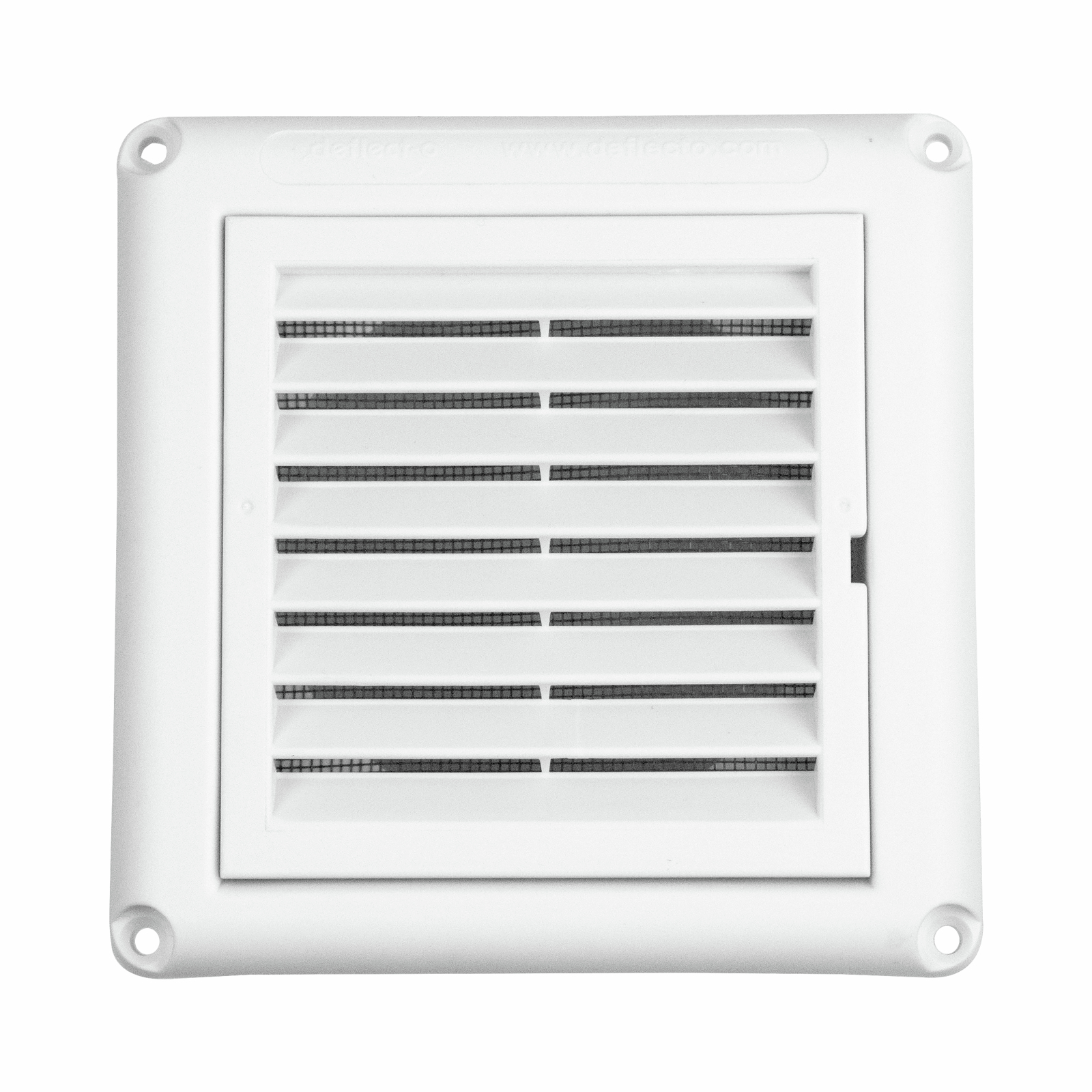 Deflecto 150mm White Fixed Grille Vent product image